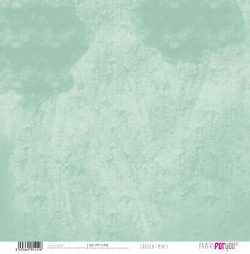 PFY-11442 - Papel Scrap doble cara 180gr 12"x12" (Gradient Minty)- pack 12 ud.