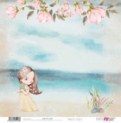 PFY-11943 - Papel Scrap doble cara 180gr 12"x12" (Princess Secrets)- pack 12 ud.