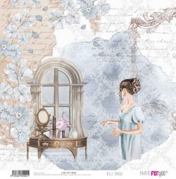 PFY-12002 - Papel Scrap doble cara 180gr 12"x12" (Belle Époque)- pack 12 ud.