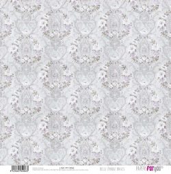 PFY-12066 - Papel Scrap doble cara 180gr 12"x12" (Belle Époque Basics)- pack 12 ud.