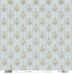 PFY-12069 - Papel Scrap doble cara 180gr 12"x12" (Belle Époque Basics)- pack 12 ud.