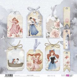 PFY-12096 - Papel Scrap doble cara 180gr 12"x12" (Under The Sea)- pack 12 ud.