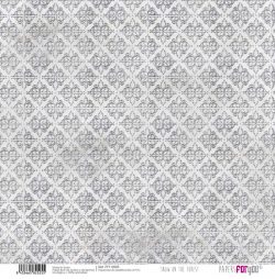 PFY-12525 - Papel Scrap Tela 125gr 12"x12" (Snow On The Forest)- pack 12 ud.