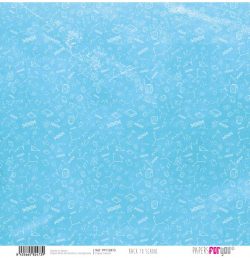 PFY-12473 - Papel Scrap Vellum 90gr (Back to School)- pack 12 ud.