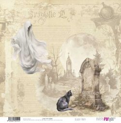 PFY-12554 - Papel Scrap doble cara 180gr 12"x12" (Bloody Mary)- pack 12 ud.