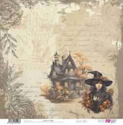 PFY-12558 - Papel Scrap doble cara 180gr 12"x12" (Bloody Mary)- pack 12 ud.