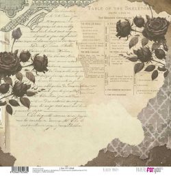 PFY-12568 - Papel Scrap Tela 125gr 12"x12" (Bloody Mary)- pack 12 ud.