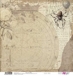 PFY-12569 - Papel Scrap Tela 125gr 12"x12" (Bloody Mary)- pack 12 ud.