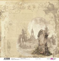 PFY-12572 - Papel Scrap Tela 125gr 12"x12" (Bloody Mary)- pack 12 ud.