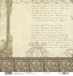 PFY-12574 - Papel Scrap Tela 125gr 12"x12" (Bloody Mary)- pack 12 ud.