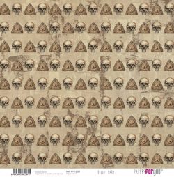 PFY-12581 - Papel Scrap Vellum 90gr (Bloody Mary)- pack 12 ud.