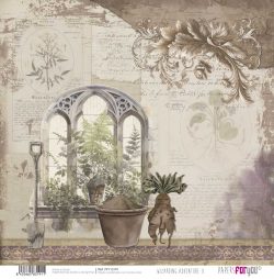 PFY-13191 - Papel Scrap doble cara 180gr 12"x12" (Wizarding Adventure II)- pack 12 ud.