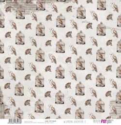 PFY-13233 - Papel Scrap Vellum 90gr (Wizarding Adventure II)- pack 12 ud.