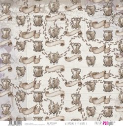 PFY-13237 - Papel Scrap Vellum 90gr (Wizarding Adventure II)- pack 12 ud.