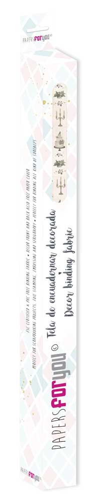 CPFY-12691 - Caja Tela Encuadernar Decorada 70x50cm (Wedding Day I) - pack 6 ud.