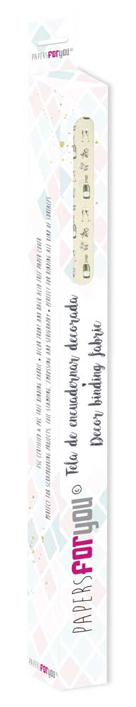CPFY-12692 - Caja Tela Encuadernar Decorada 70x50cm (Wedding Day II) - pack 6 ud.
