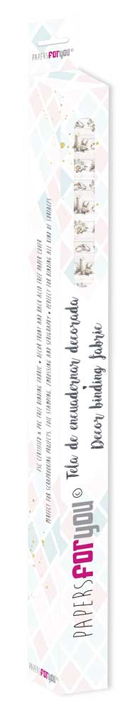 CPFY-12694 - Caja Tela Encuadernar Decorada 70x50cm (Wedding Day IV) - pack 6 ud.