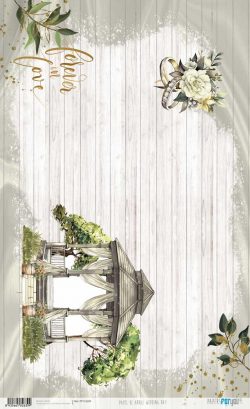 PFY-12639 - Papel de Arroz 54x33 cm 25-30 gr. (Wedding Day)- pack 6 ud.