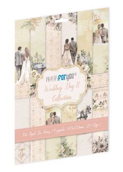 PFY-12642 - Colección  de  4 Papeles Arroz 54x33 cm 25-30 gr. (Wedding Day II)- pack 4 ud.