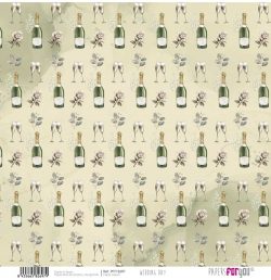 PFY-12697 - Papel Scrap Vellum 90gr (Wedding Day)- pack 12 ud.