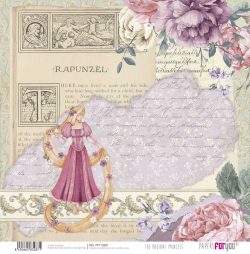 PFY-13287 - Papel Scrap doble cara 180gr 12"x12" (The Radiant Princess)- pack 12 ud.