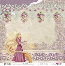 PFY-13291 - Papel Scrap doble cara 180gr 12"x12" (The Radiant Princess)- pack 12 ud.