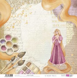 PFY-13292 - Papel Scrap doble cara 180gr 12"x12" (The Radiant Princess)- pack 12 ud.