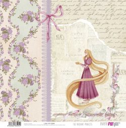 PFY-13294 - Papel Scrap doble cara 180gr 12"x12" (The Radiant Princess)- pack 12 ud.