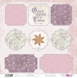 PFY-13299 - Papel Scrap doble cara 180gr 12"x12" (The Radiant Princess)- pack 12 ud.