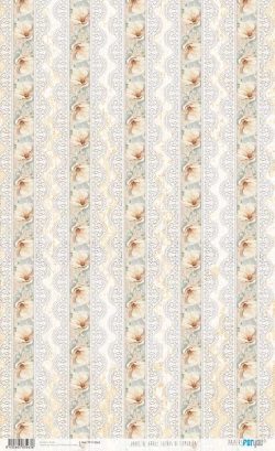 PFY-13563 - Papel Arroz 54x33 cm 25-30 gr. (Sueños De Comunión Niña Pelirroja) - pack 6 ud.