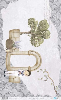 PFY-13578 - Papel Arroz 54x33 cm 25-30 gr. (Sueños De Comunión Niño Moreno) - pack 6 ud.