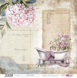 PFY-13628 - Papel Scrap doble cara 180gr 12"x12" (Home&Deco Bath and Kitchen)- pack 12 ud.