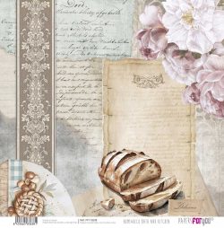 PFY-13638 - Papel Scrap doble cara 180gr 12"x12" (Home&Deco Bath and Kitchen)- pack 12 ud.