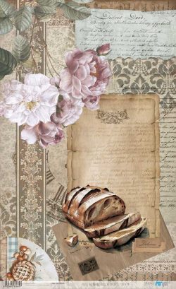 PFY-13665 - Papel Arroz 54x33 cm 25-30 gr. (Home&Deco Kitchen)- pack 6 ud.