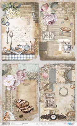 PFY-13666 - Papel Arroz 54x33 cm 25-30 gr. (Home&Deco Kitchen)- pack 6 ud.