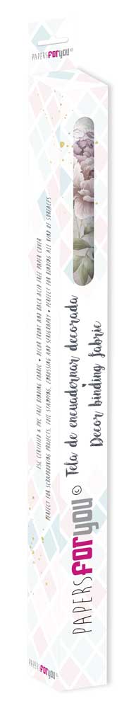 CPFY-12799 - Caja Tela Encuadernar Decorada 70x50cm. (La Vie En Fleurs Peonies III) - pack 6 ud.