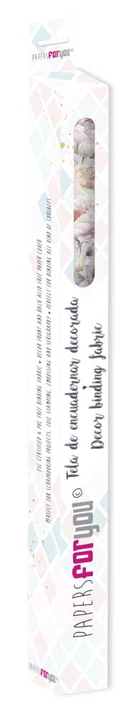 CPFY-12801 - Caja Tela Encuadernar Decorada 70x50cm. (La Vie En Fleurs Peonies IV) - pack 6 ud.