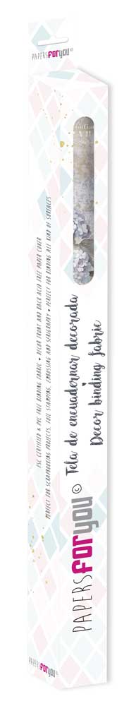 CPFY-12803 - Caja Tela Encuadernar Decorada 70x50cm. (La Vie En Fleurs Hydrangeas II) - pack 6 ud.