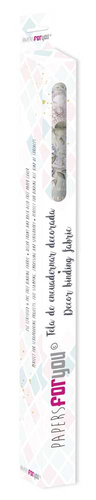 CPFY-12811 - Caja Tela Encuadernar Decorada 70x50cm. (La Vie En Fleurs Dahlias I) - pack 6 ud.