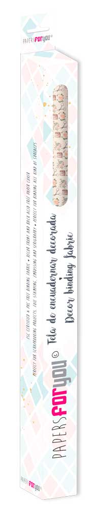 CPFY-12985 - Caja Tela Encuadernar Decorada 70x50cm (L´Atelier II) - pack 6 ud.