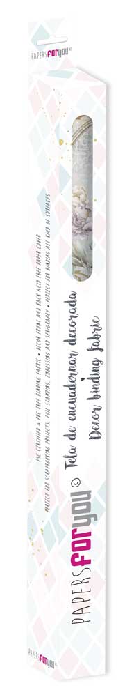 CPFY-13106 - Caja Tela Encuadernar Decorada 70x50cm. (La Petite Vie En Fleurs Peonies III) - pack 6 ud.