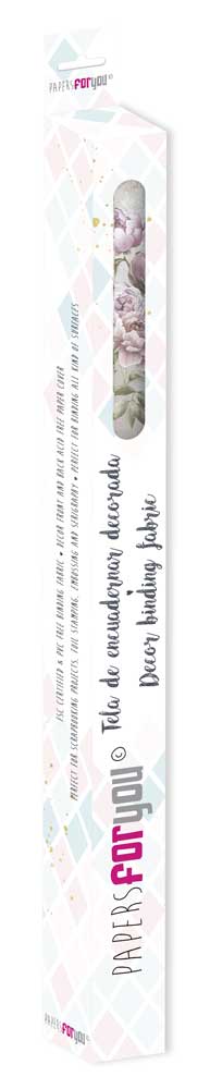 CPFY-13109 - Caja Tela Encuadernar Decorada 70x50cm. (La Petite Vie En Fleurs Peonies VI) - pack 6 ud.