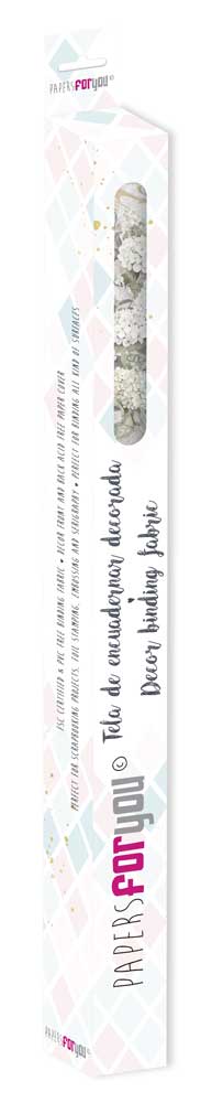 CPFY-13114 - Caja Tela Encuadernar Decorada 70x50cm. (La Petite Vie En Fleurs Hydrangeas IV) - pack 6 ud.