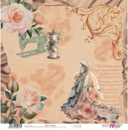 PFY-12976 - Papel Scrap doble cara 180gr 12"x12" (L´Atelier)- pack 12 ud.