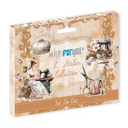 PFY-12983 - Die Cuts 16 pzs 300gr. (L´Atelier)- pack 5 ud.