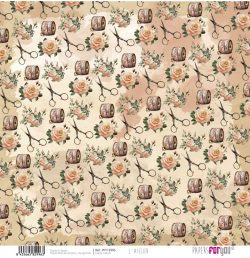 PFY-12996 - Papel Scrap Vellum 90gr (L´Atelier)- pack 12 ud.