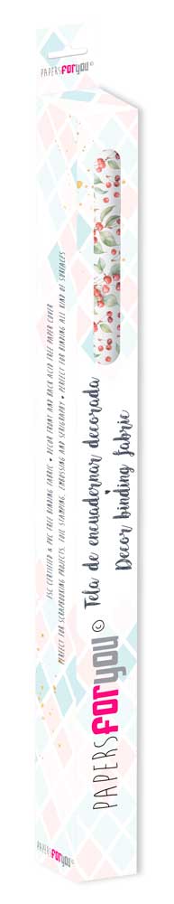 CPFY-14091 - Caja Tela Encuadernar Decorada 70x50cm (Fruit´s Market Cherry I)- pack 6 ud.