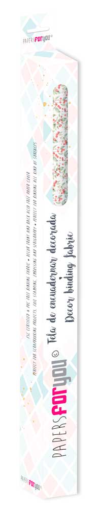 CPFY-14092 - Caja Tela Encuadernar Decorada 70x50cm (Fruit´s Market Cherry II)- pack 6 ud.