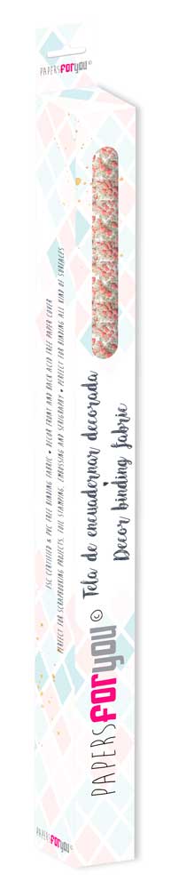 CPFY-14107 - Caja Tela Encuadernar Decorada 70x50cm (Fruit´s Market Strawberry IV)- pack 6 ud.