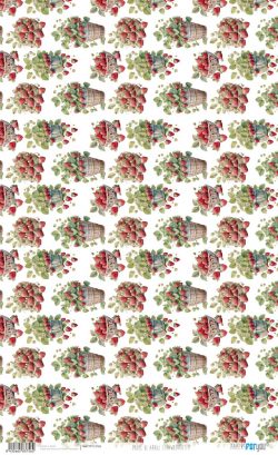 PFY-13756 - Papel Arroz 54x33 cm 25-30 gr. (Strawberry V)- pack 6 ud.